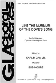 Like the Murmur of the Dove's Song SATB choral sheet music cover Thumbnail